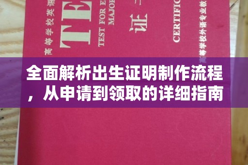 宁乡全面解析出生证明制作流程，从申请到领取的详细指南